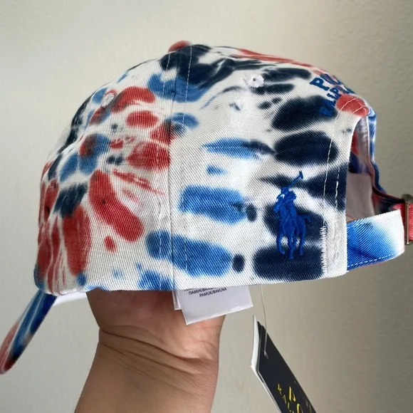 SOLD// Polo Ralph Lauren Tie-dye Logo Cap - Picture 8 of 13